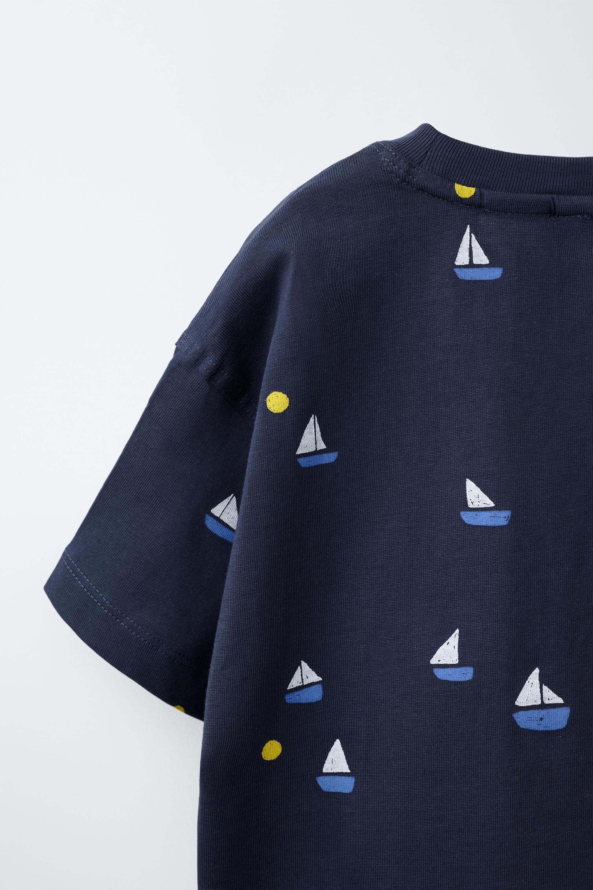 CRAB PRINT T-SHIRT